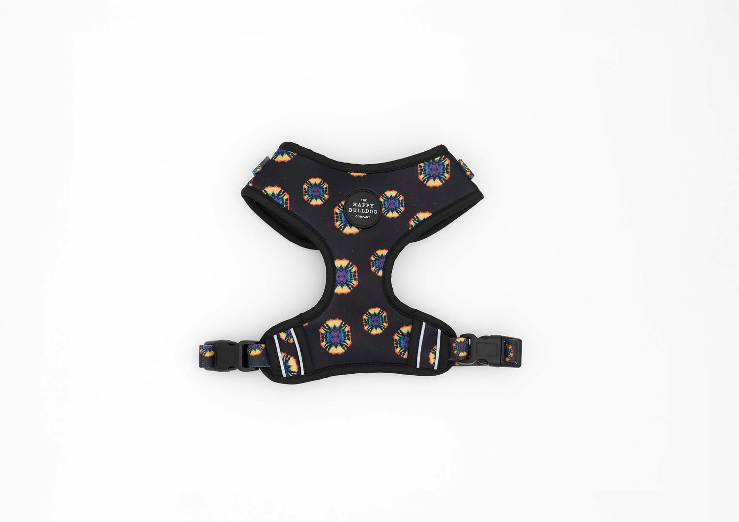 Midnight Tie Dye Neoprene Dog Harness